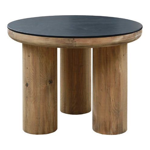 Danika Side Table - Black/Natural
